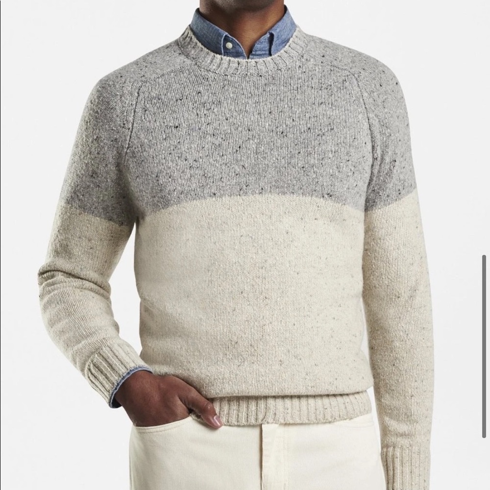 Peter Millar XXL Color Block Crewneck NWT - Picture 3 of 15